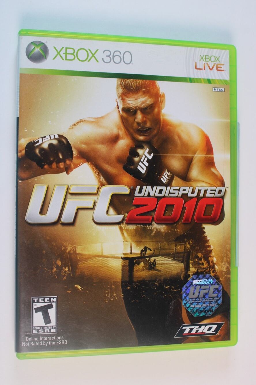 UFC Undisputed 2010 (Microsoft Xbox 360) Authentic, Complete, Tested/works